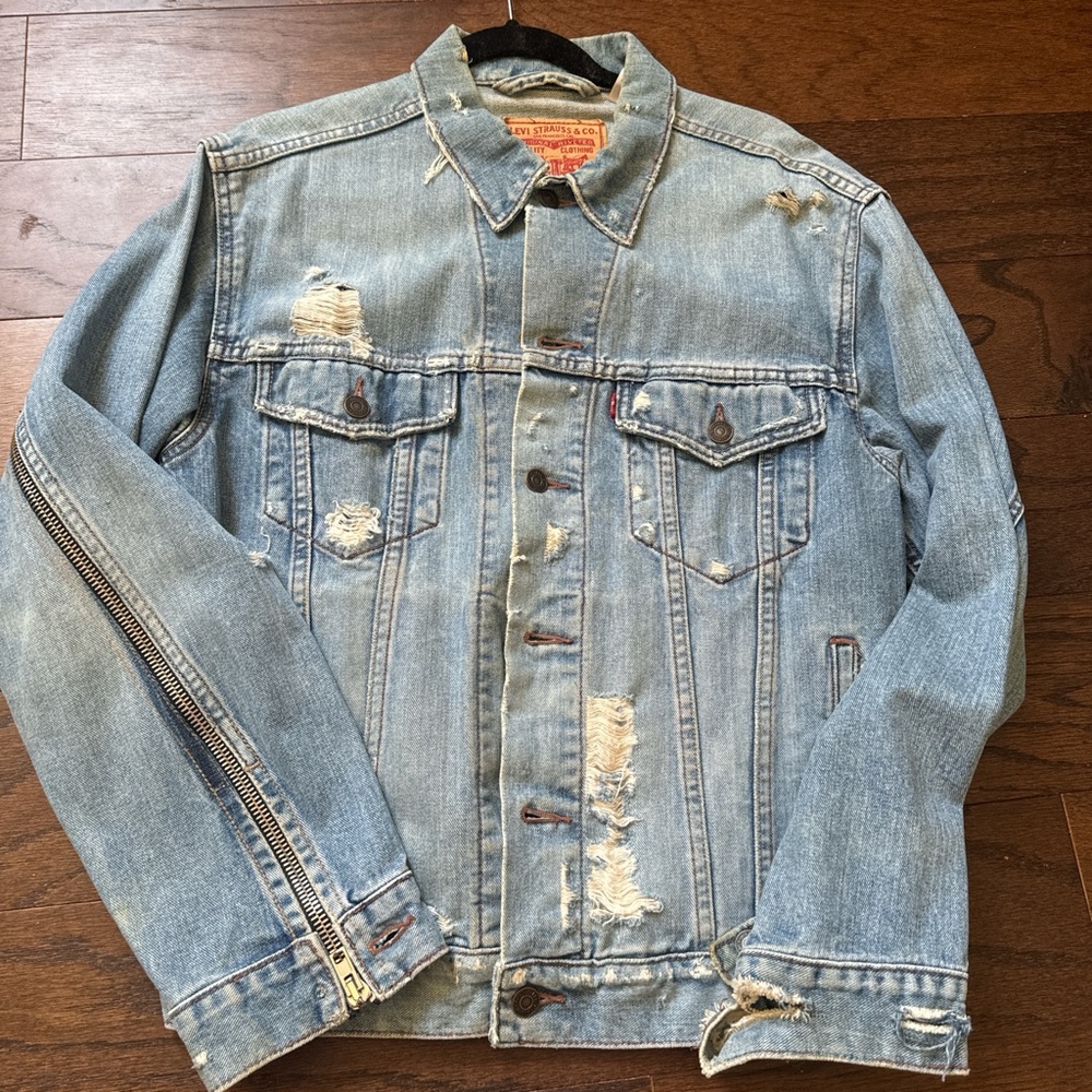 Customized Levi’s Denim Trucker